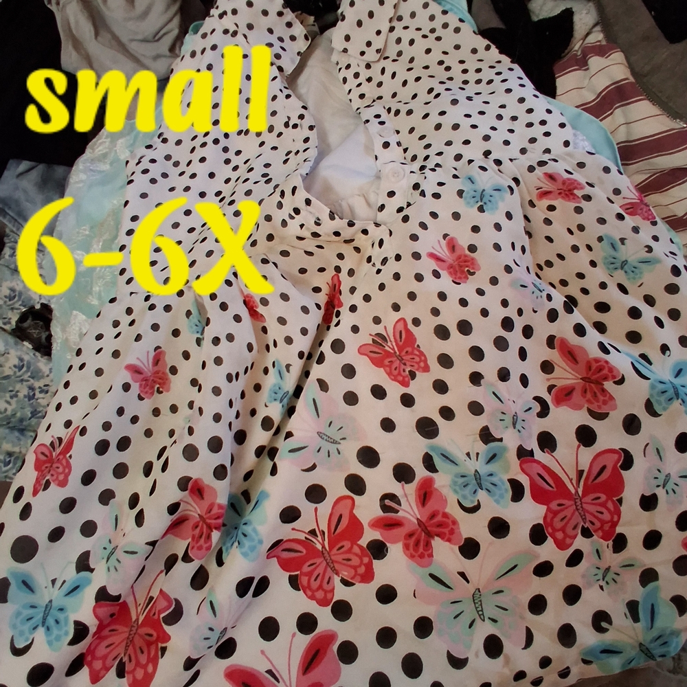 Polka Dot Butterfly Dress